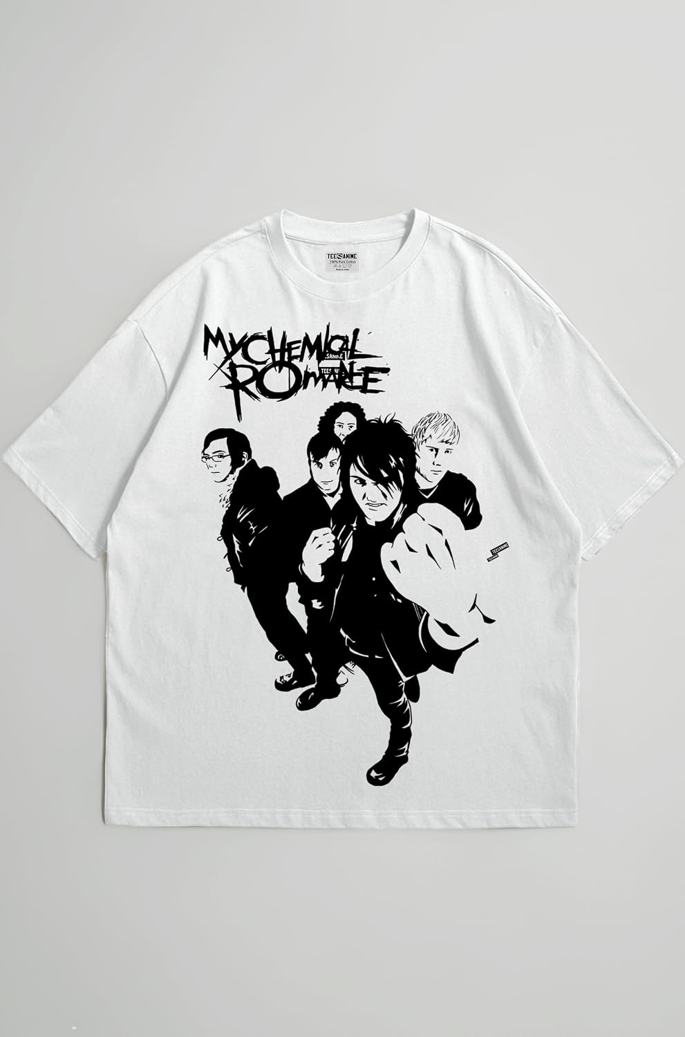 My Chemical Romance Band Portrait Graphic T-Shirt