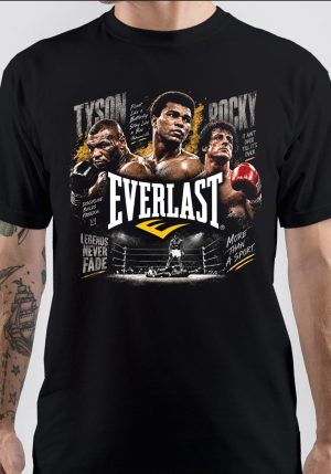 Vintage Boxing Legends Mashup Graphic T-Shirt