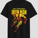 Vintage The Invincible Iron Man Graphic T-Shirt