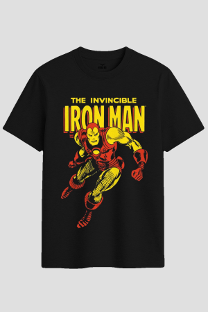 Vintage The Invincible Iron Man Graphic T-Shirt