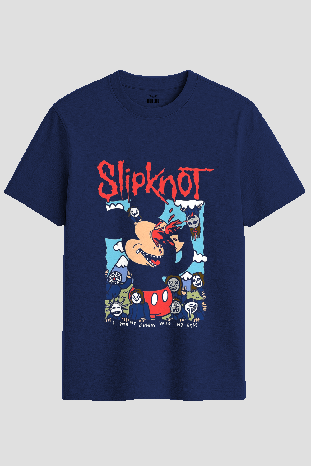 Heavy Metal Cartoon Parody Graphic T-Shirt