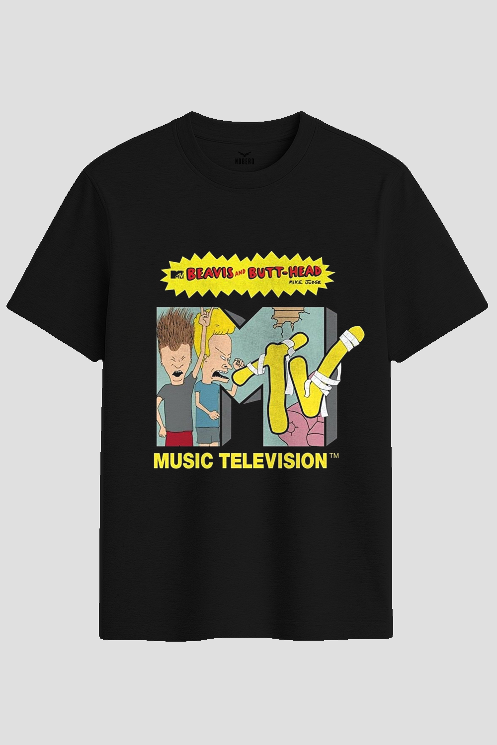 Retro Beavis and Butt-Head MTV Graphic T-Shirt
