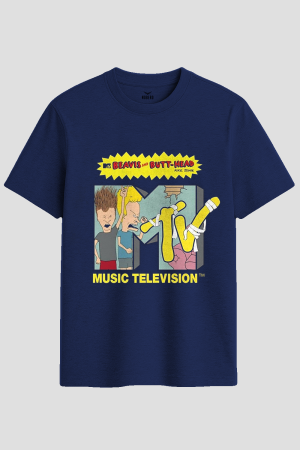 MTV Beavis and Butt-Head Graphic T-Shirt