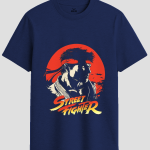 Retro Street Fighter Ryu Graphic T-Shirt