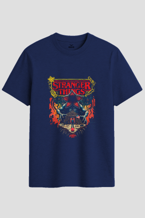 Stranger Things Demogorgon Upside Down Graphic T-Shirt