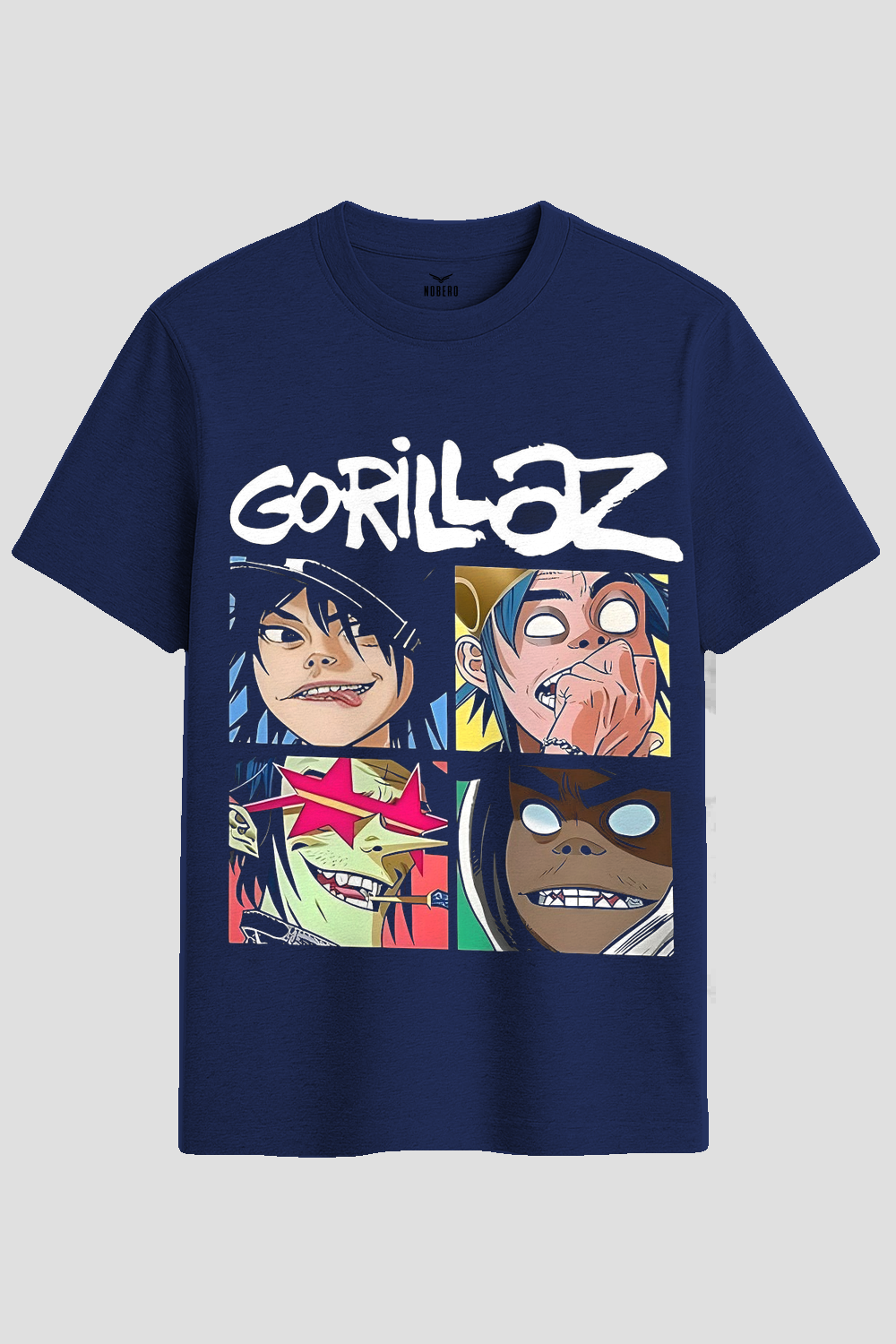 Gorillaz Band Characters Graphic T-Shirt