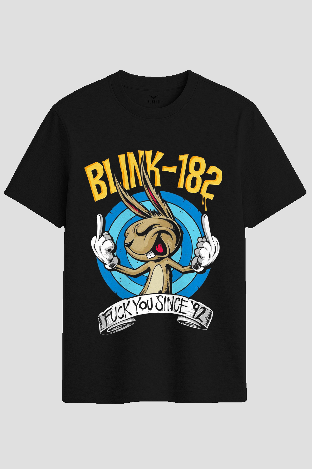 Blink-182 Bunny Punk Rock Graphic T-Shirt