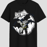 Vintage Batman Comic Art Graphic T-Shirt