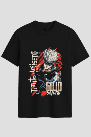 Gojo Satoru Reverse Curse Anime Graphic T-Shirt