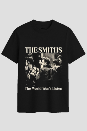 The Smiths The World Won't Listen Vintage Band T-Shirt
