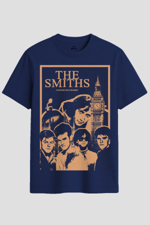 The Smiths Louder Than Bombs Retro Band Graphic T-Shirt