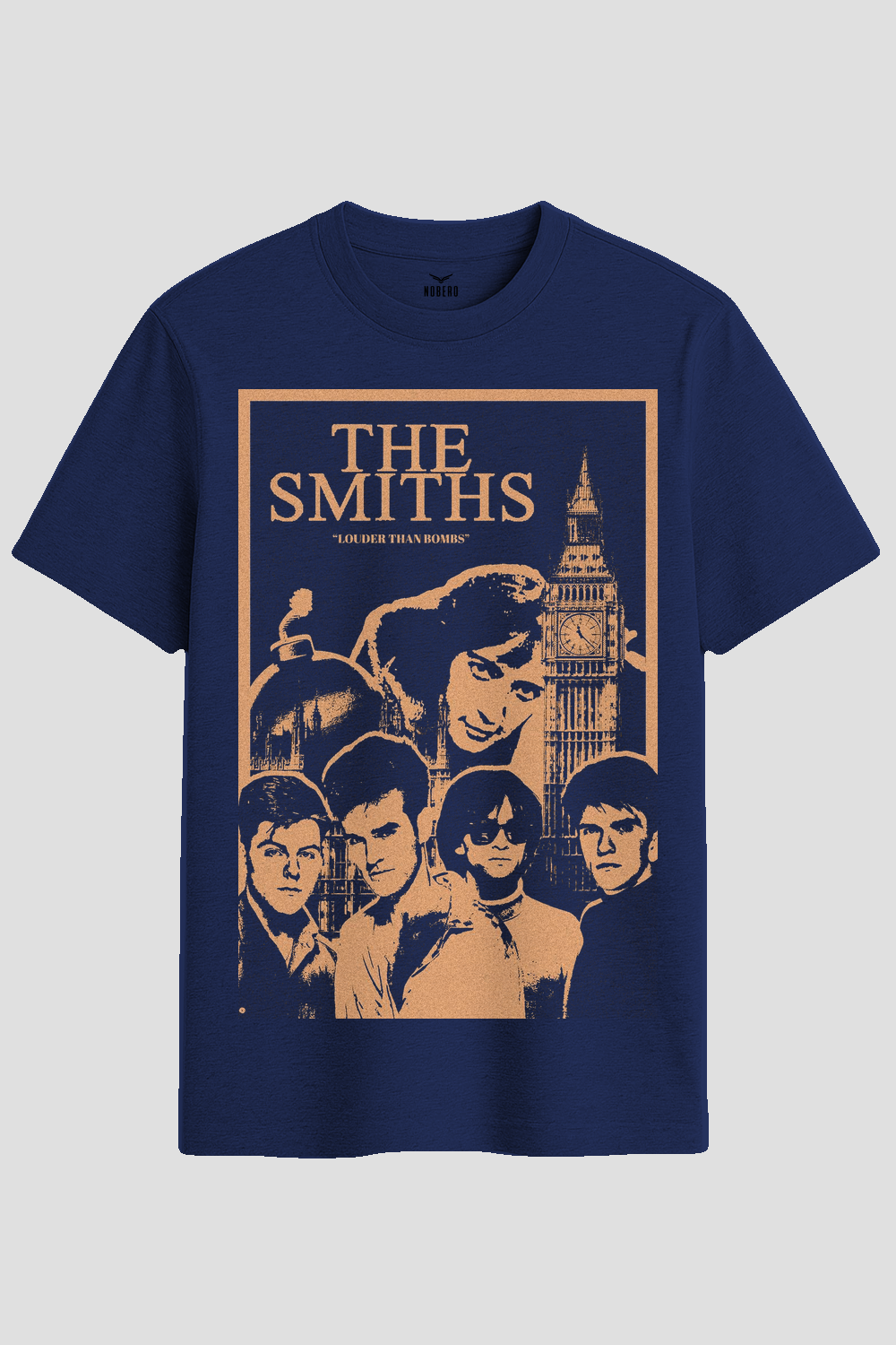 The Smiths Louder Than Bombs Retro Band Graphic T-Shirt