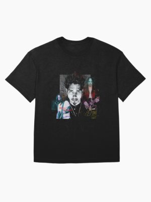 Grunge will never die! - black -  digital paint by Iona Art Digital Oversized T-Shirt