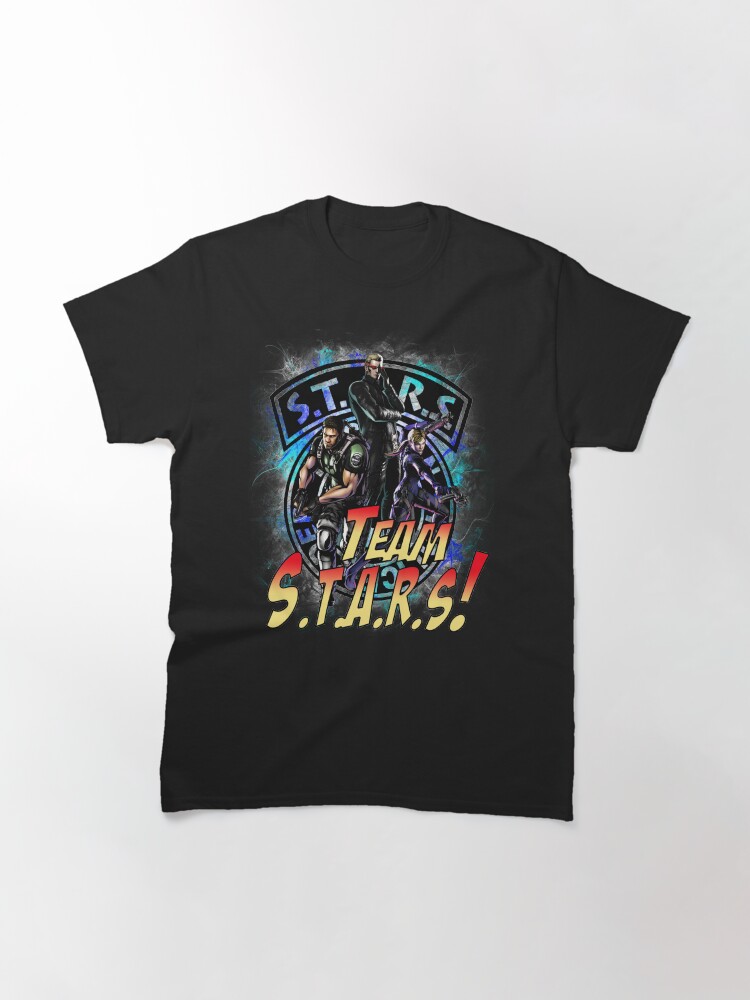TEAM STARS! MVC3 edition! Albert, WESKER, Jill VALENTINE and Chris REDFIELD Classic T-Shirt