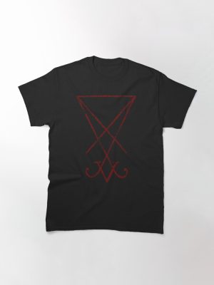 Worn Lucifer Sigil  Classic T-Shirt