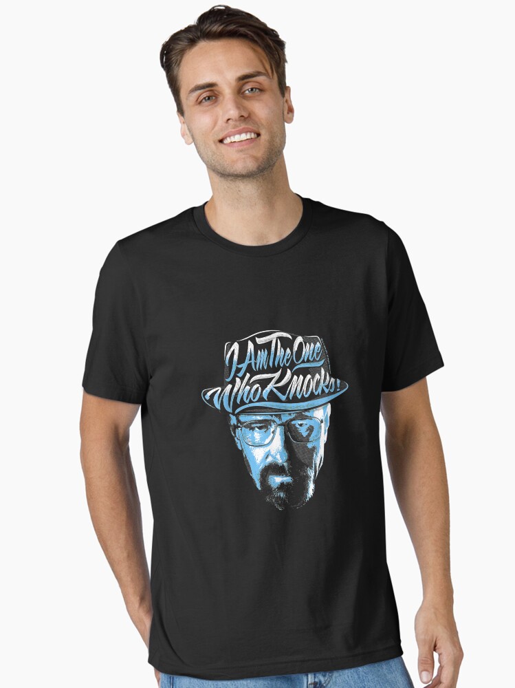 Breaking Bad I Am The One Who Knocks Blue Hue Portrait Essential T-Shirt