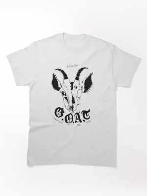 G.O.A.T. Black Ver. - Metaltober Day 7 Entry Classic T-Shirt