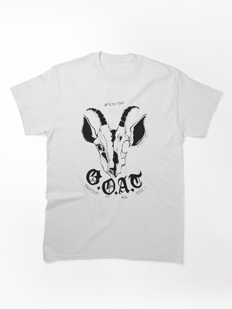 G.O.A.T. Black Ver. - Metaltober Day 7 Entry Classic T-Shirt
