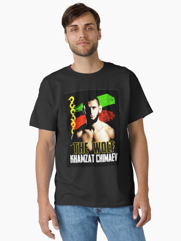 Khamzat Chimaev s, hoddies, Apparels, Merchandise, T Shirts, Leggings, Skirt, Mask, Caps, Apr Classic T-Shirt