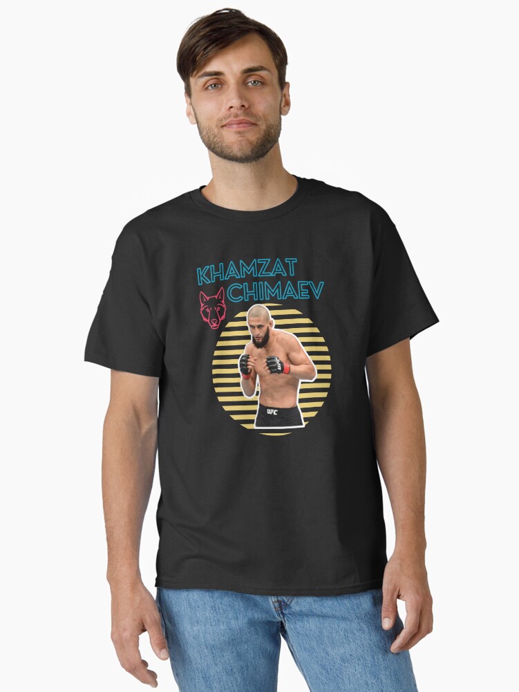 Khamzat Chimaev essential t shirt | Khamzat Chimaev the wolf poster Classic T-Shirt