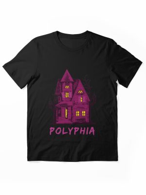 Polyphia Merch Polyphia Band With Some Scary Haunted House Essential T-Shirt