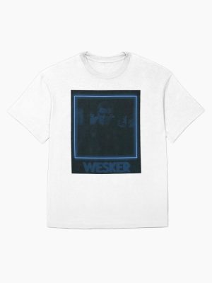 Wesker Blue Square Oversized T-Shirt