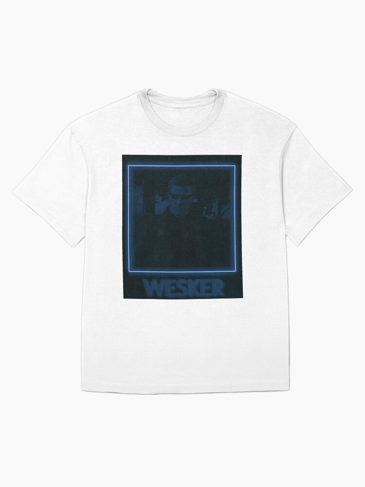 Wesker Blue Square Oversized T-Shirt