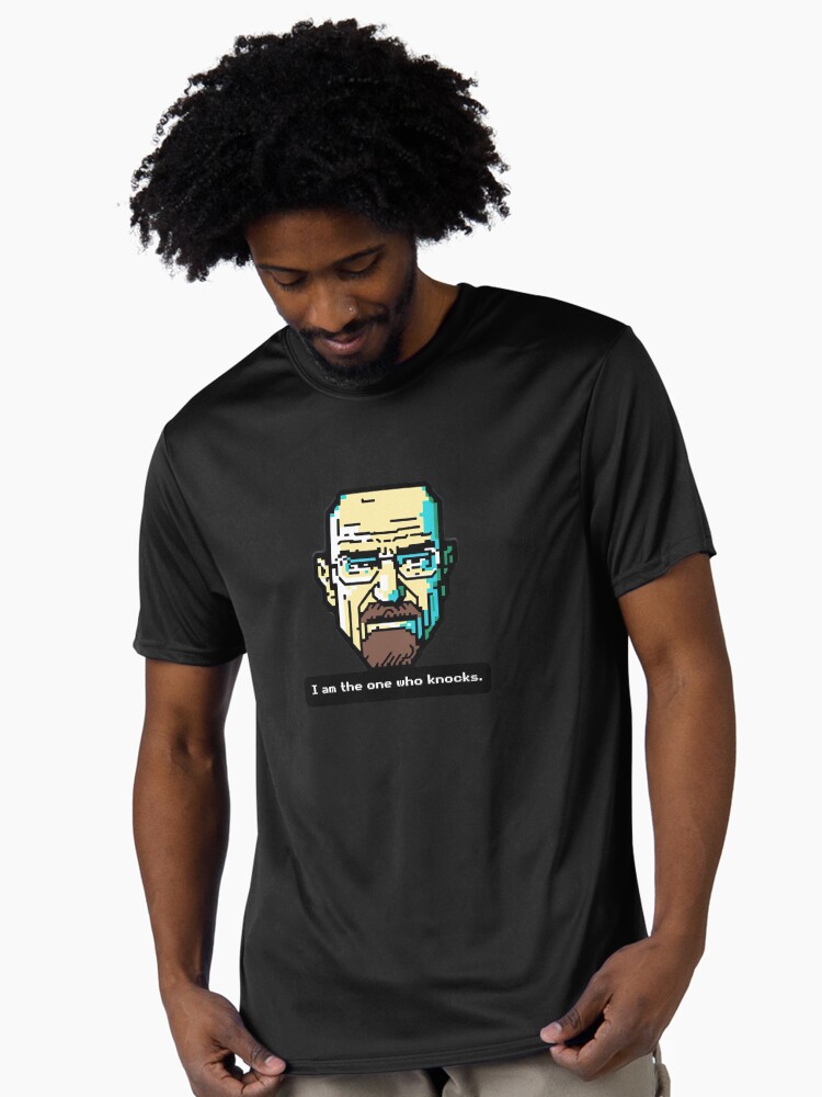 I am the one who knocks, Walter white pixel gaming Active T-Shirt