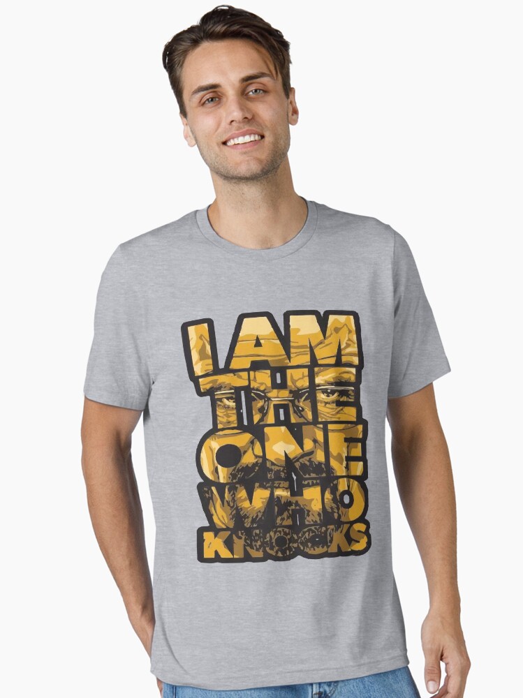 I am the one who knocks, Heisenberg Tshirt, Heisenberg Breaking Bad Shirt, Breaking Bad Fan Tshirt, Walter White Shirt, Walter White Tee Essential T-Shirt