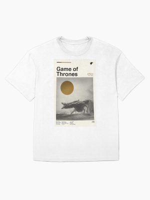GOT Dragon In The Movie Oversized T-Shirt