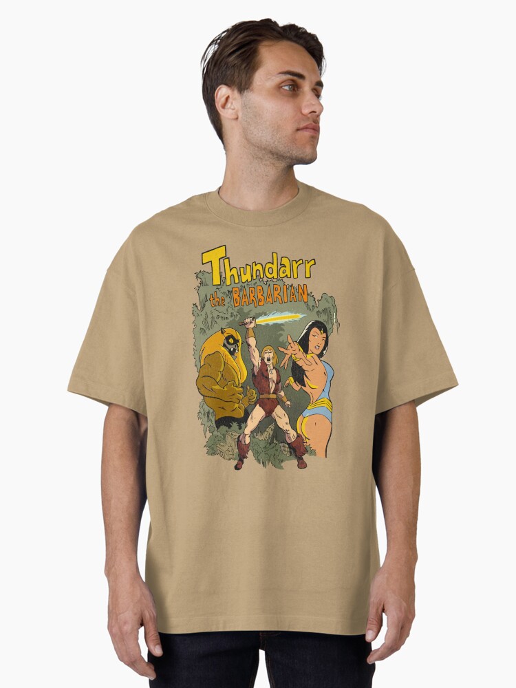 Thundarr The Barbarian Oversized T-Shirt