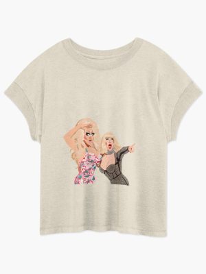 trixie and katya live Relaxed T-Shirt