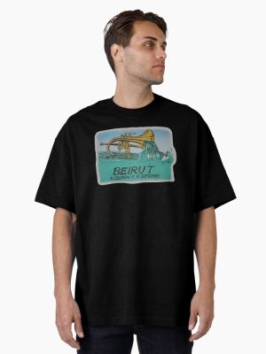 the trumpet emits water Oversized T-Shirt