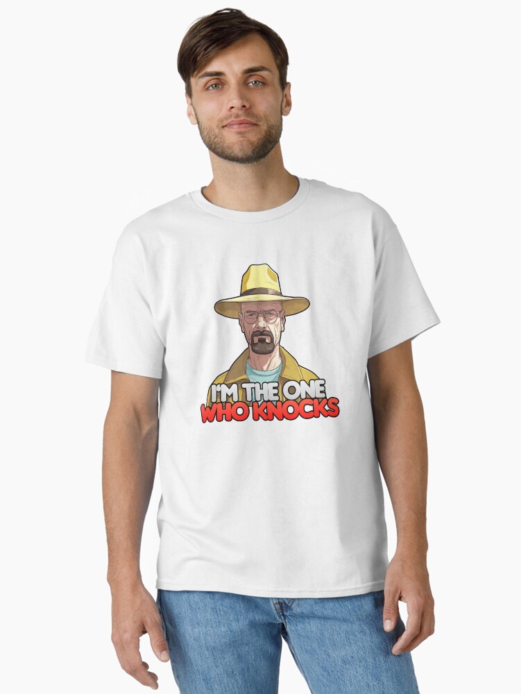 Walter White Heisenberg "I'm the one WHO KNOCKS" Classic T-Shirt