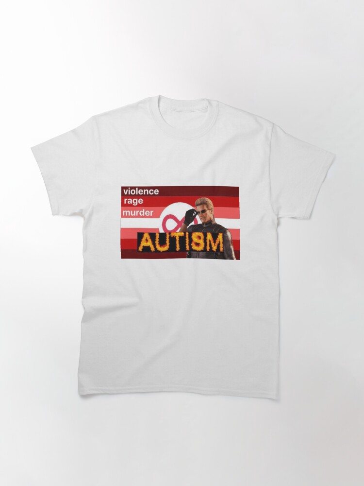 evil autism pride flag wesker Classic T-Shirt
