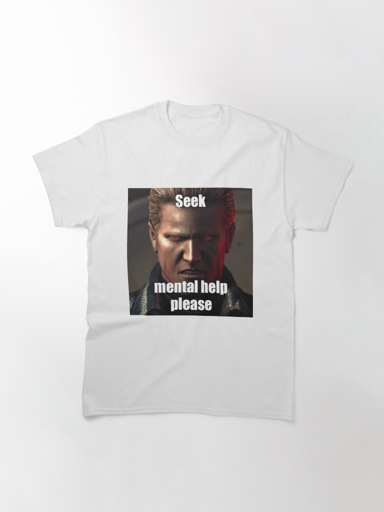 Albert Wesker seek mental help please Classic T-Shirt