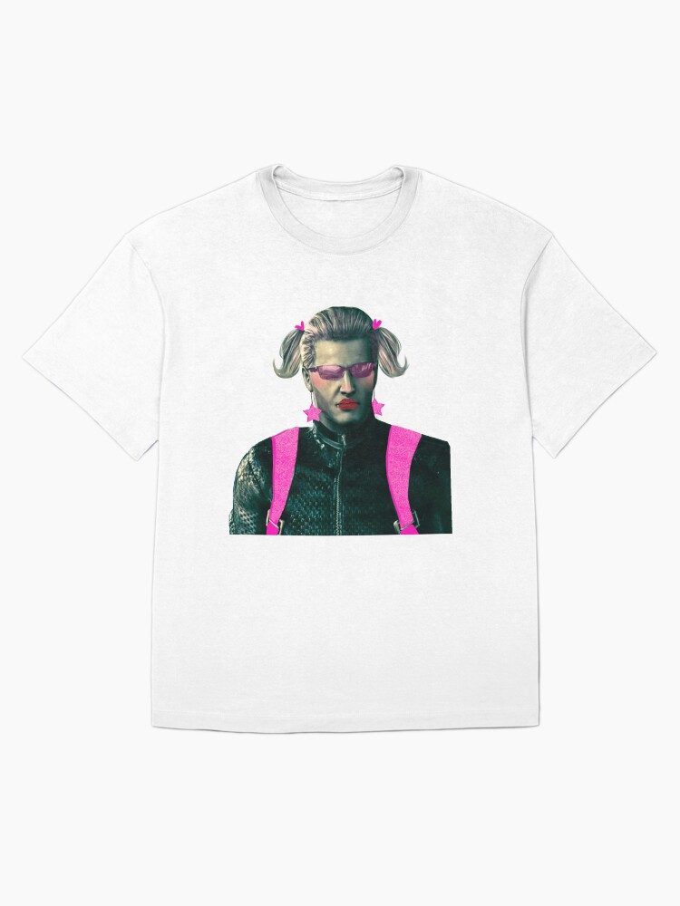 Albert Wesker going to the barbie movie Oversized T-Shirt