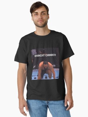 Khamzat Chimaev face Classic T-Shirt