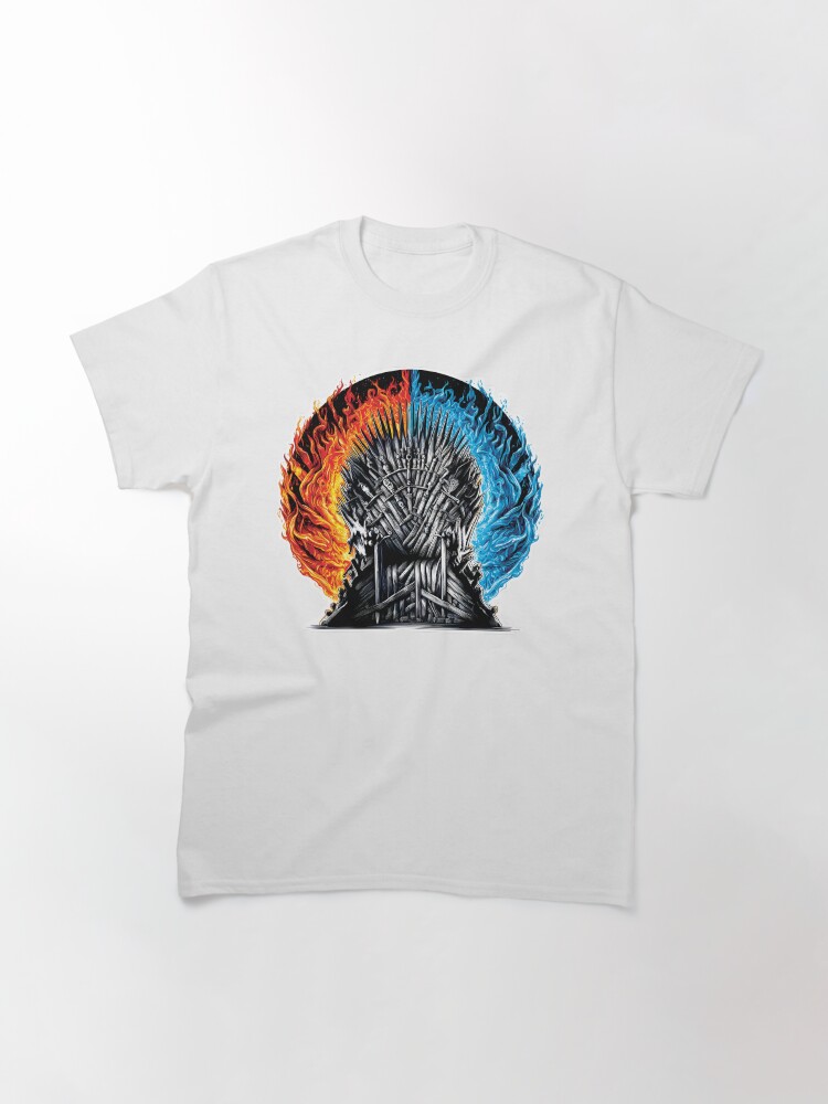 throne of iron, ice and fire game of thrones Classic T-Shirt