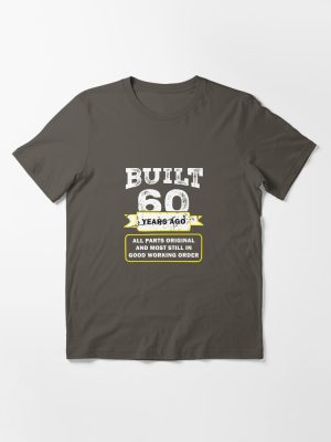 Funny Old Man 60th Birthday 60 Year Joke Essential T-Shirt