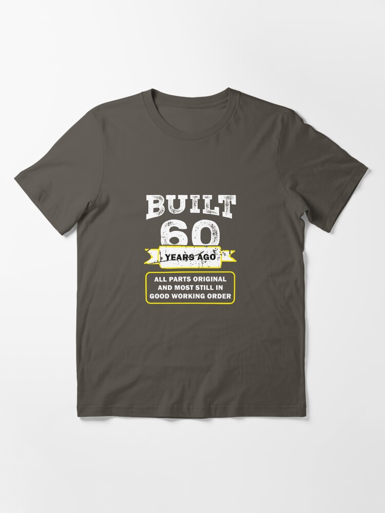 Funny Old Man 60th Birthday 60 Year Joke Essential T-Shirt