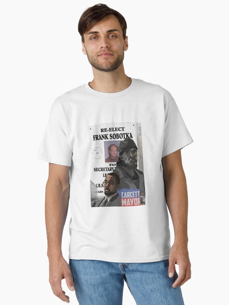 The Wire Collage Illustration Classic T-Shirt
