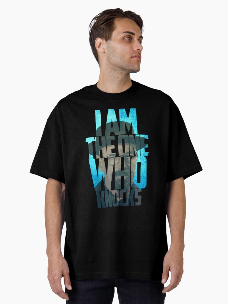 Bold Heisenberg Typography Art Oversized T-Shirt