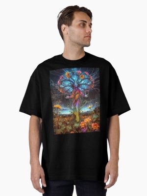 "Biocosmic Reformulation" Oversized T-Shirt