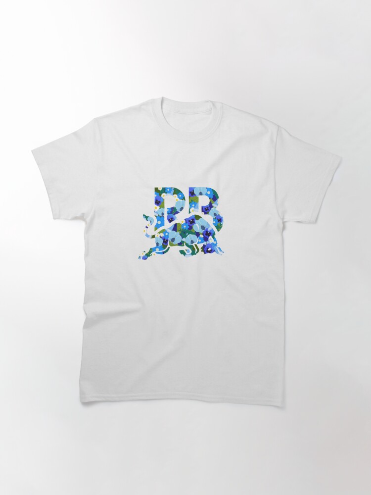 Floral Fury – Racing Bulls Art Print Classic T-Shirt