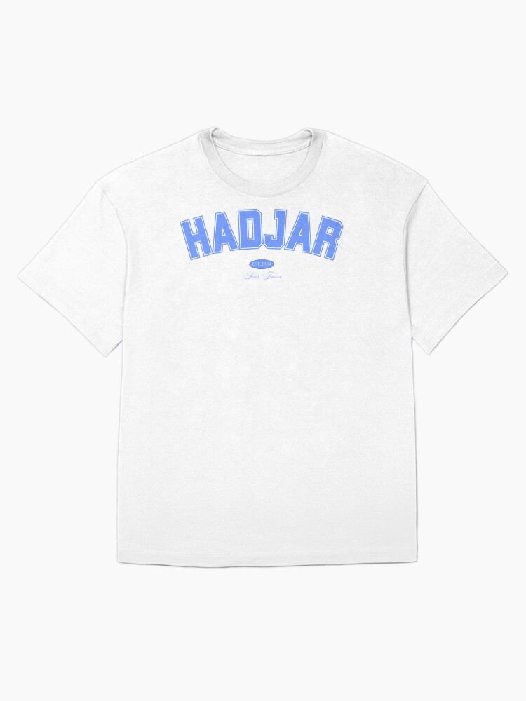 F1 RACING BULLS ISACK HADJAR COLLEGIATE MERCH Oversized T-Shirt