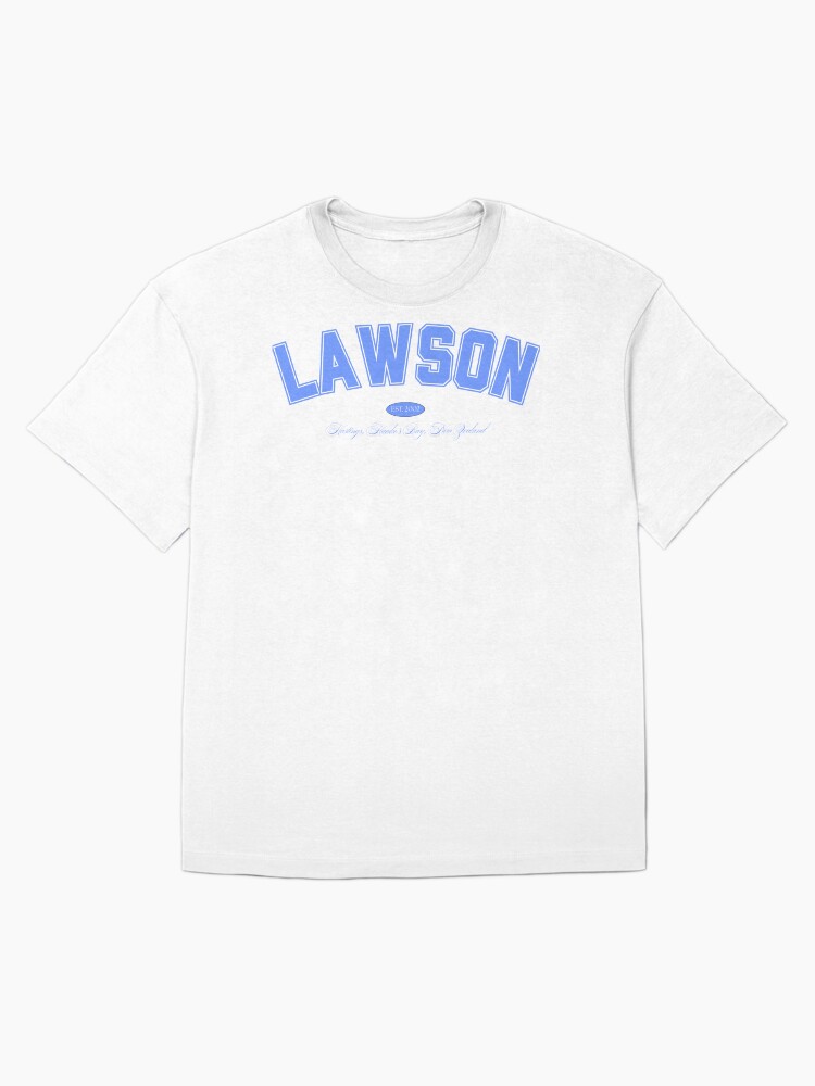 F1 RACING BULLS LIAM LAWSON COLLEGIATE MERCH Oversized T-Shirt