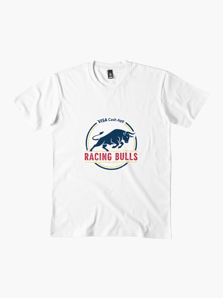 Vintage Racing Bulls F1 Sticker – Retro Visa Cash App RB (VCARB) Logo Design Premium T-Shirt