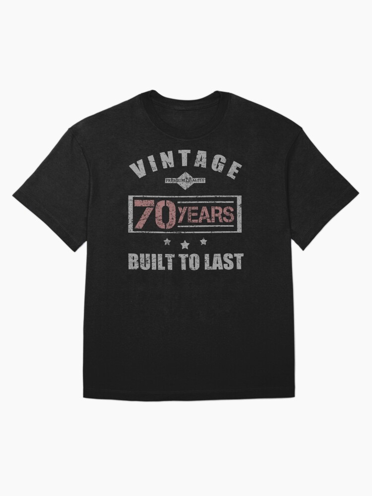 Vintage 70th Birthday For Men Oversized T-Shirt