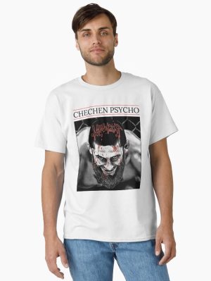 Khamzat Chimaev "Chechen Psycho" Classic T-Shirt